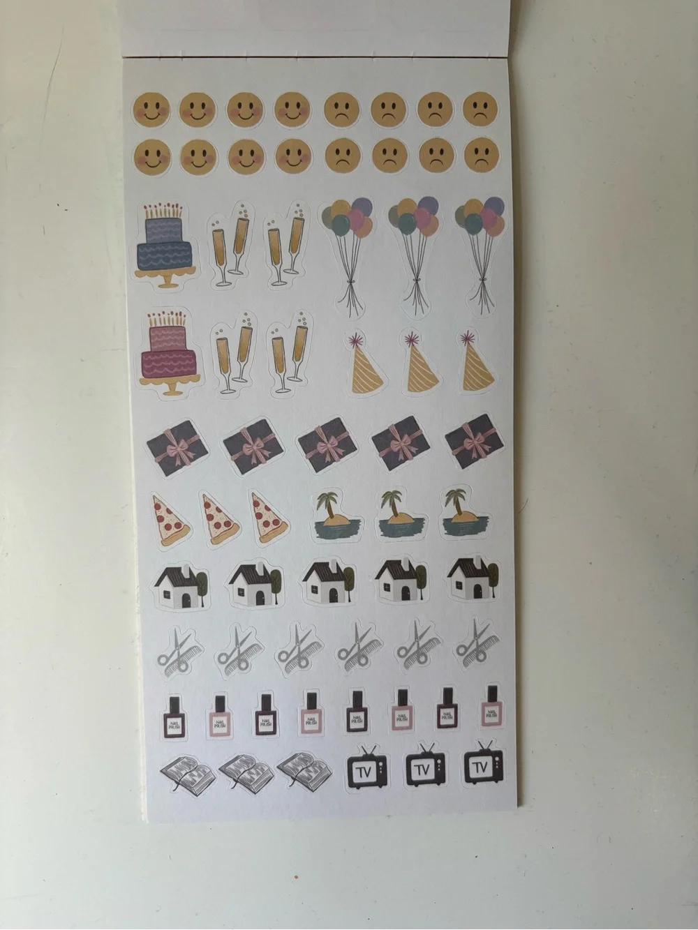 Ivory Paper Co Sticker Book - Planner Stickers - See Pictures